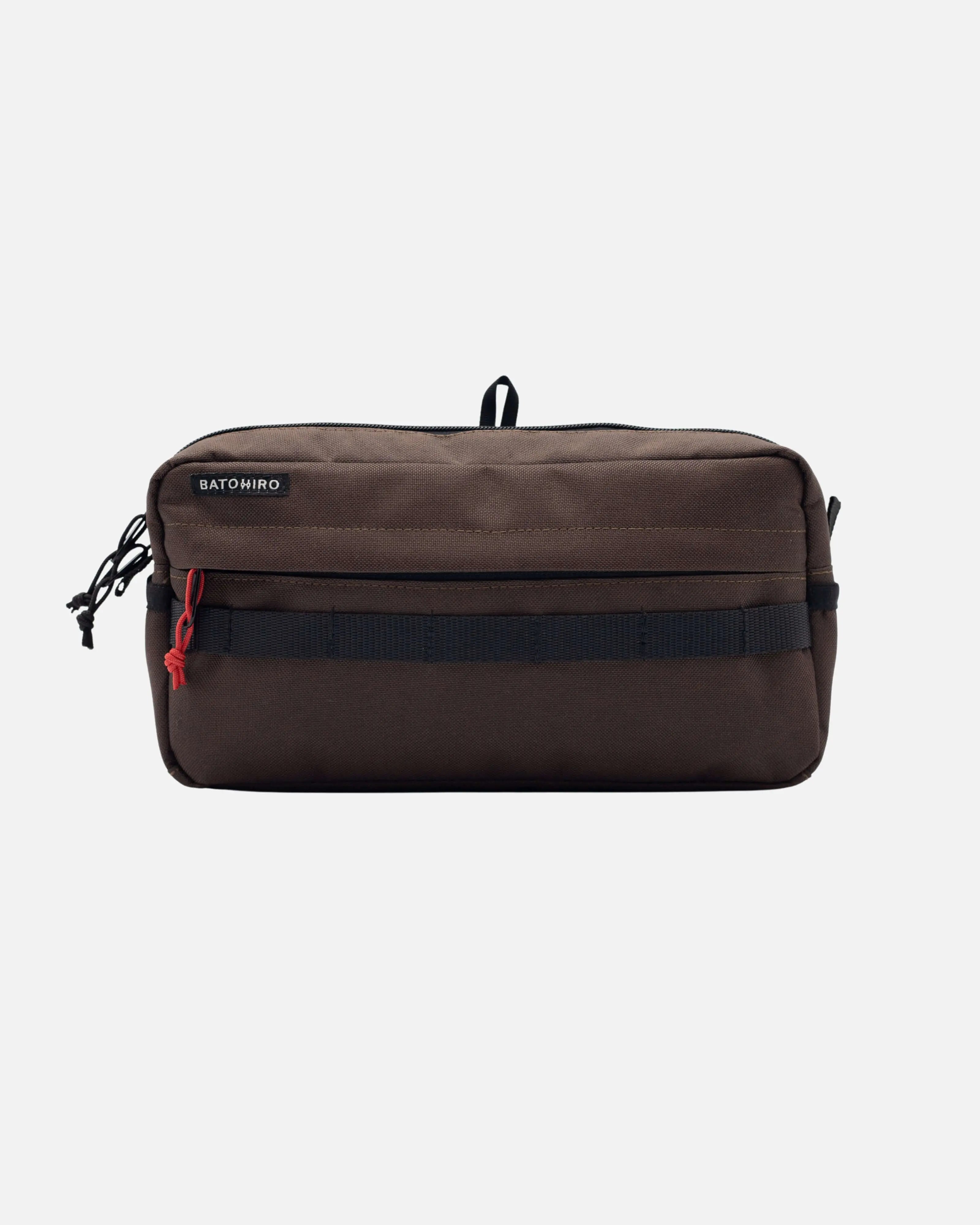 Cestovní ledvinka KAI v espresso hnědé barvě, vyrobena z nepromokavé CORDURA® 500D, crossbody ledvinka cordura.