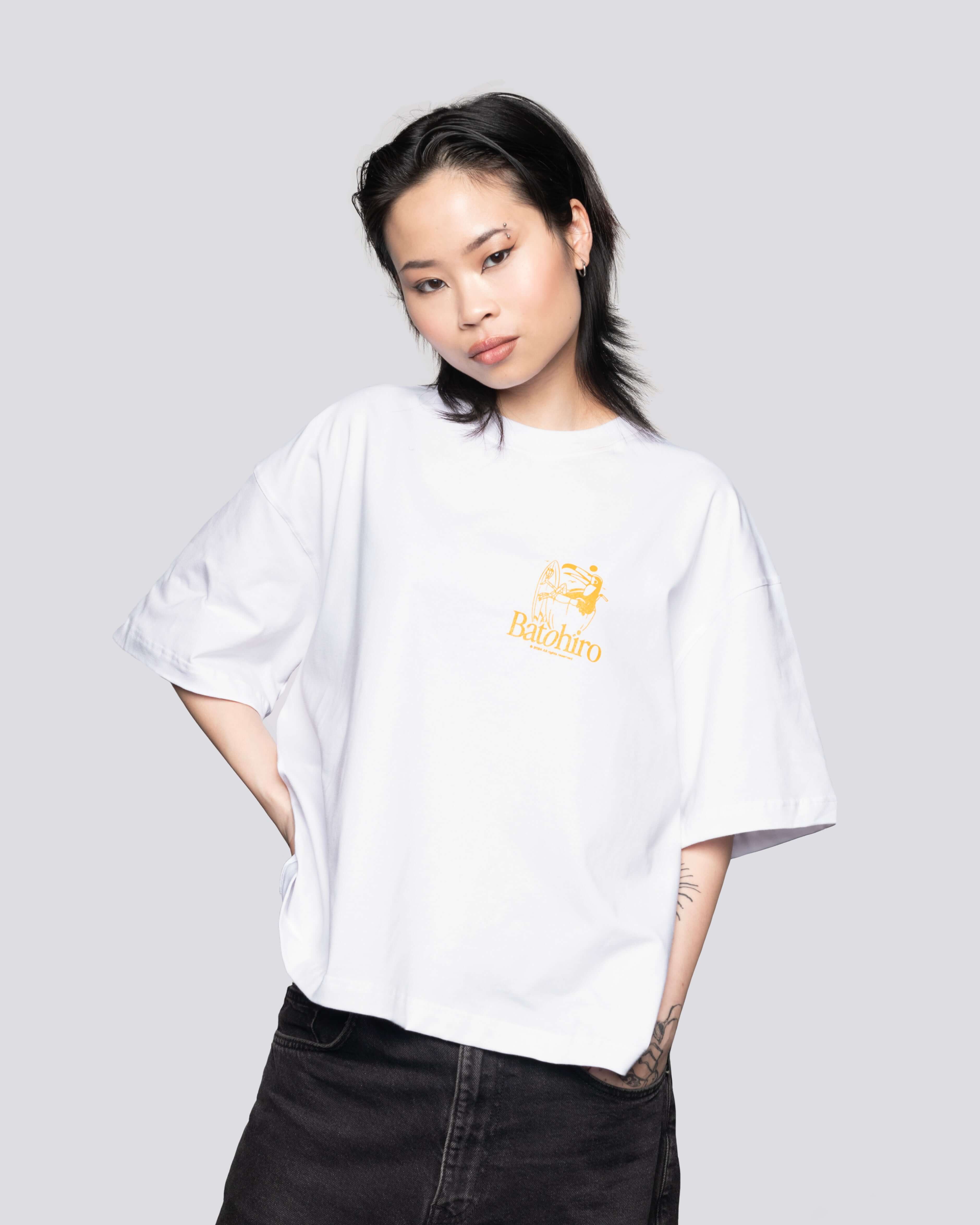 Day Off - Kurz geschnittenes übergroßes T-Shirt