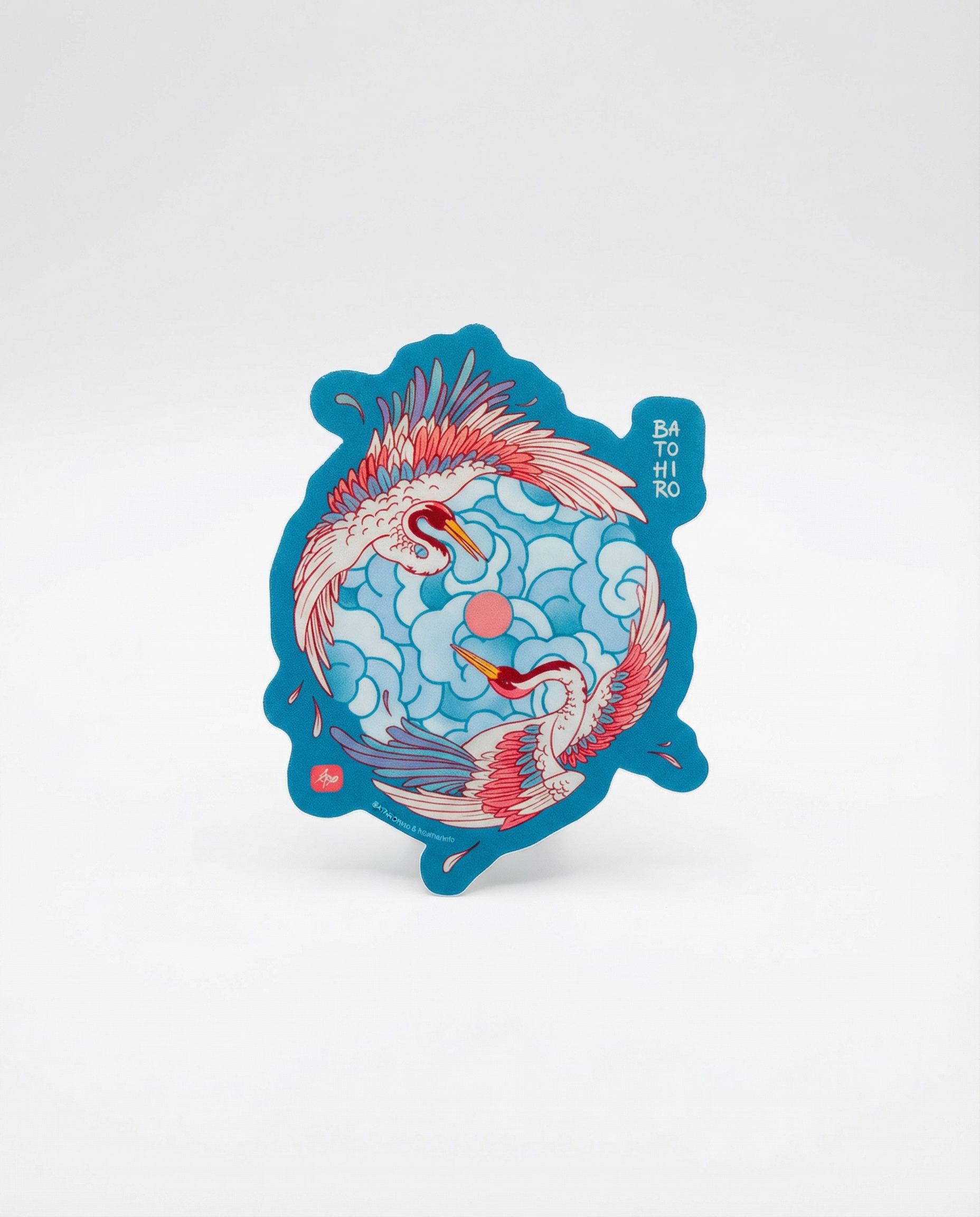 Batohiro® Crane Sticker