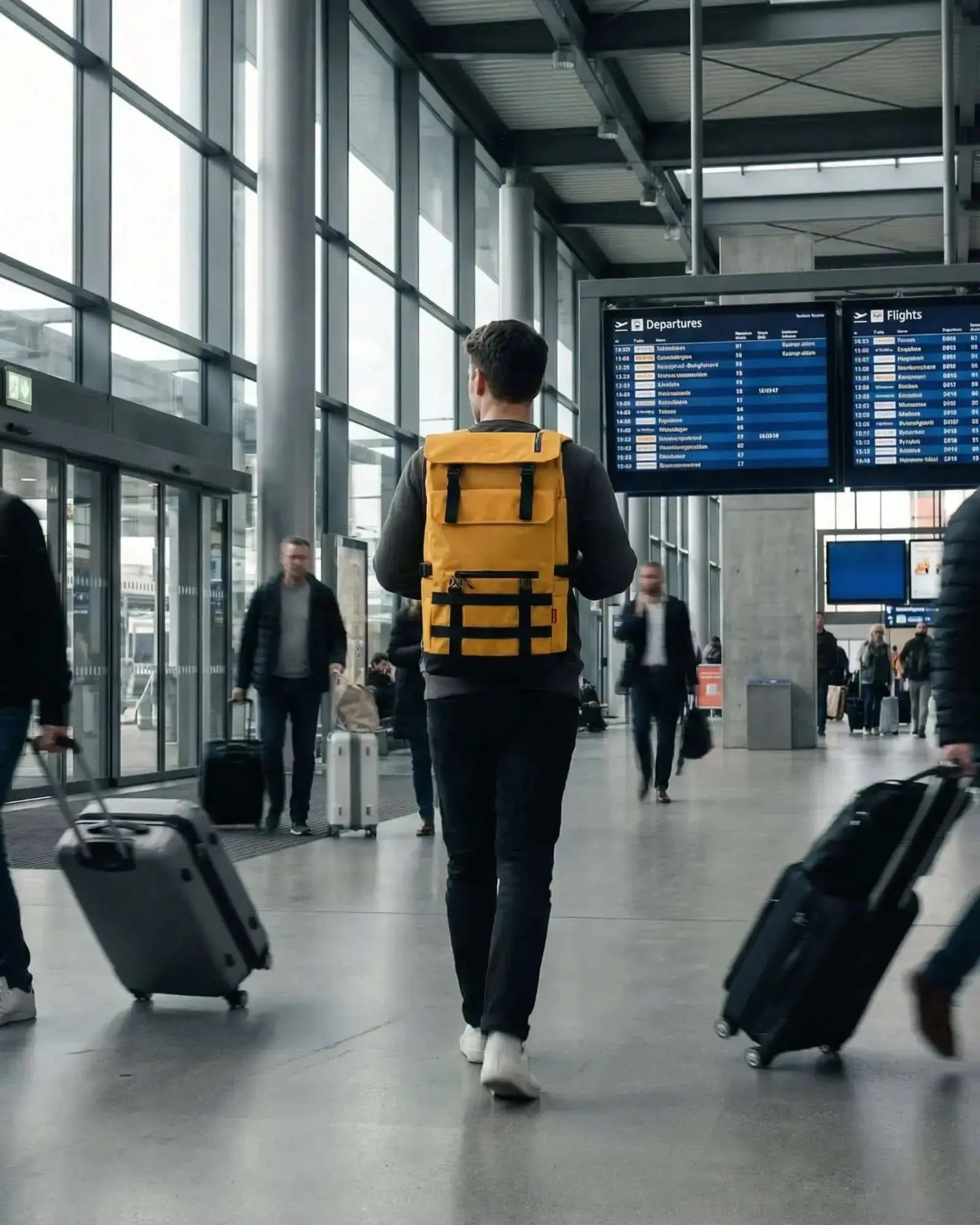 Minato Premium 6.0 – Yellow Black Backpack