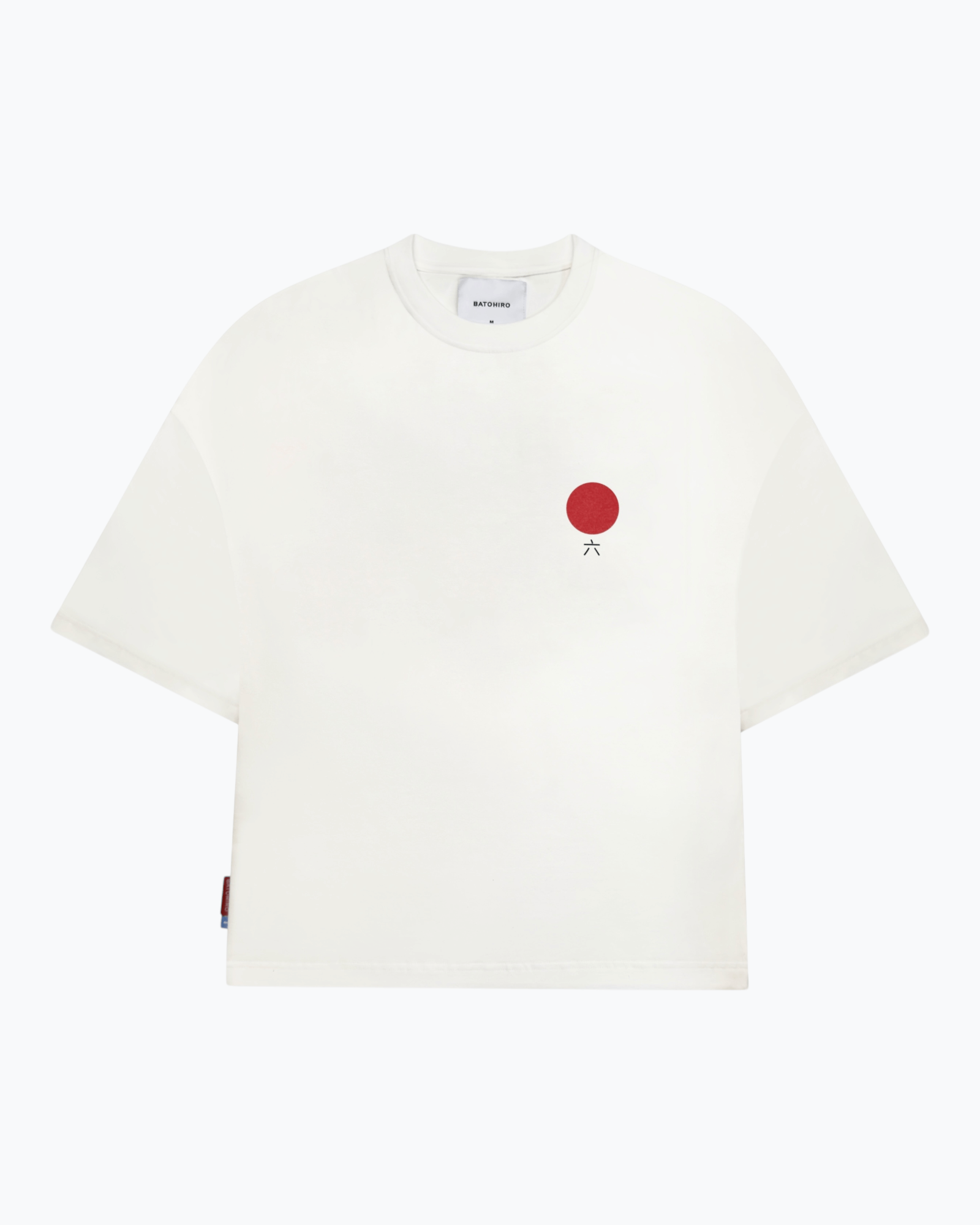 Fuji - Kurz geschnittenes Oversized-T-Shirt