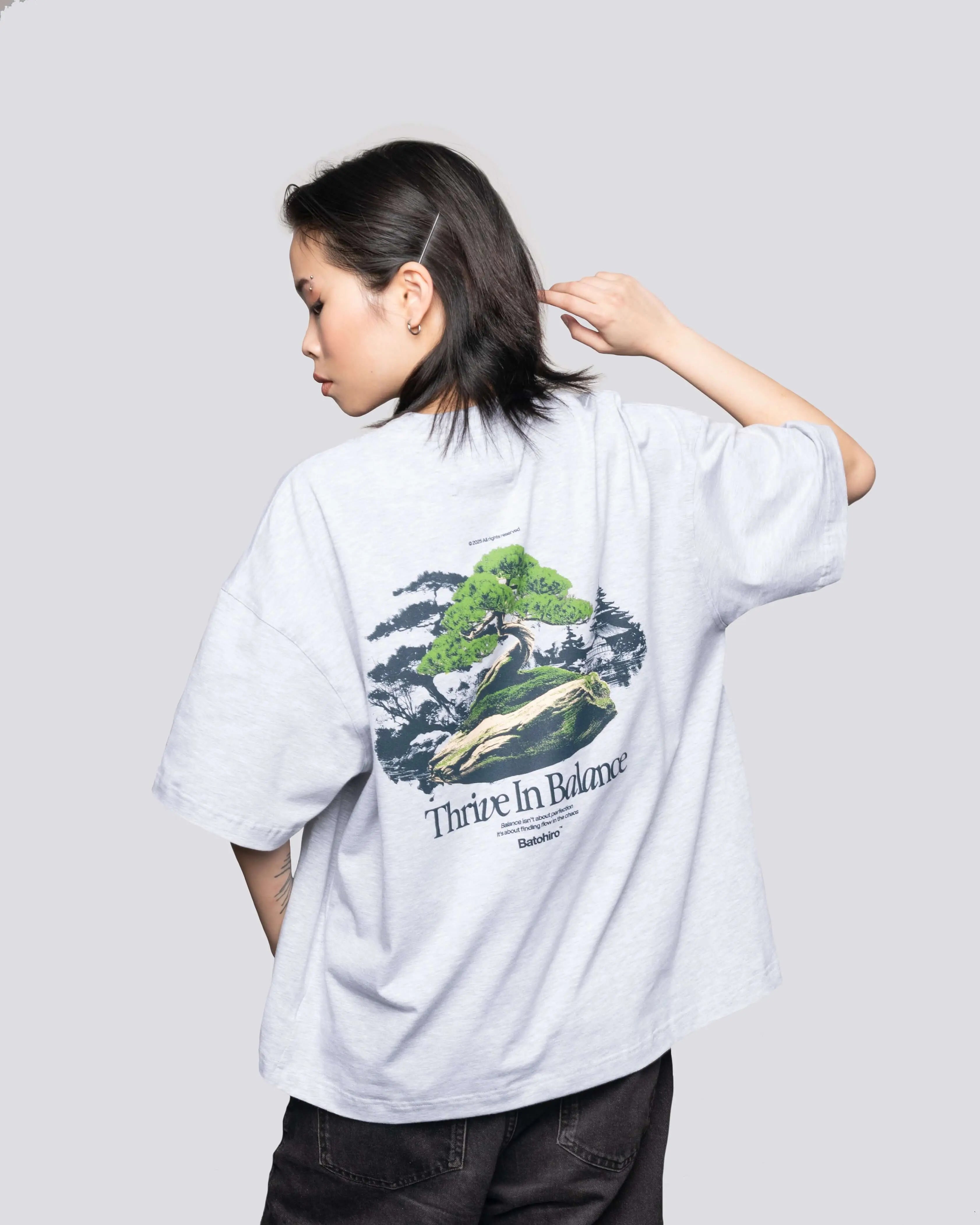 Balance - Oversized Tee Batohiro