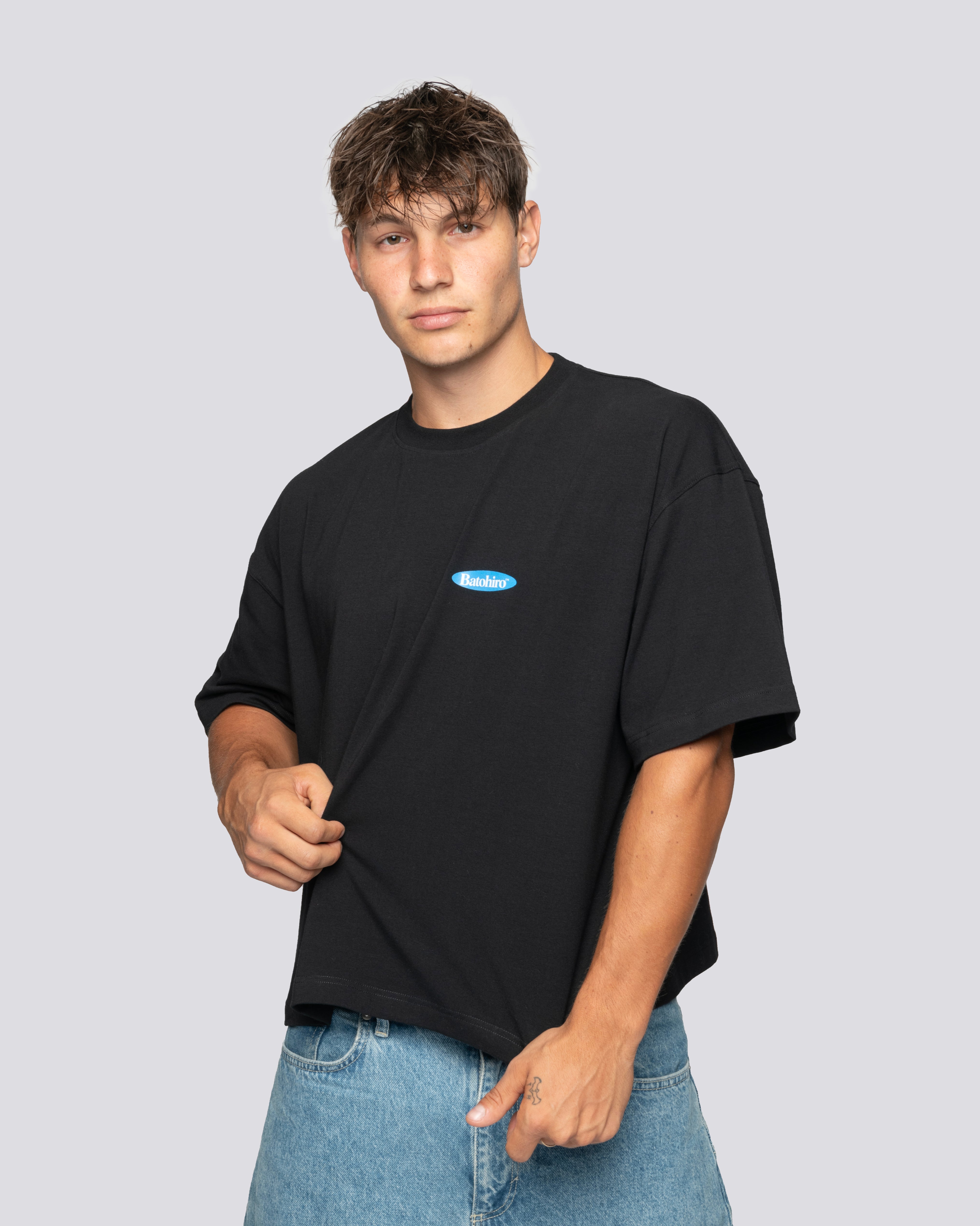BTHR 90 - Cropped Oversized tee