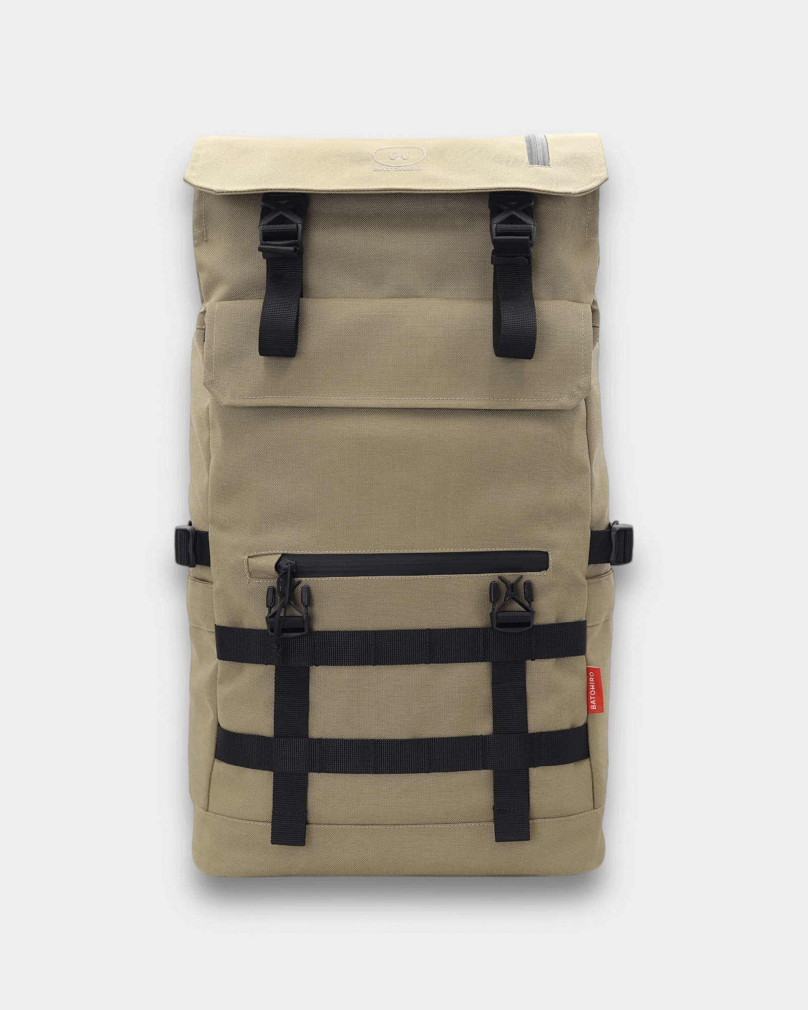 Minato Premium 6.0 – Nomad Tan backpack made of durable CORDURA® 1000D waterproof material.