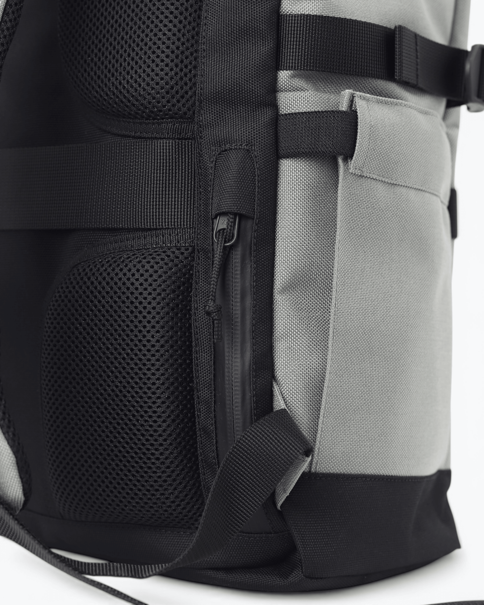 Minato Premium 6.0 – Silver side view showcasing CORDURA® 1000D fabric and functional design details.