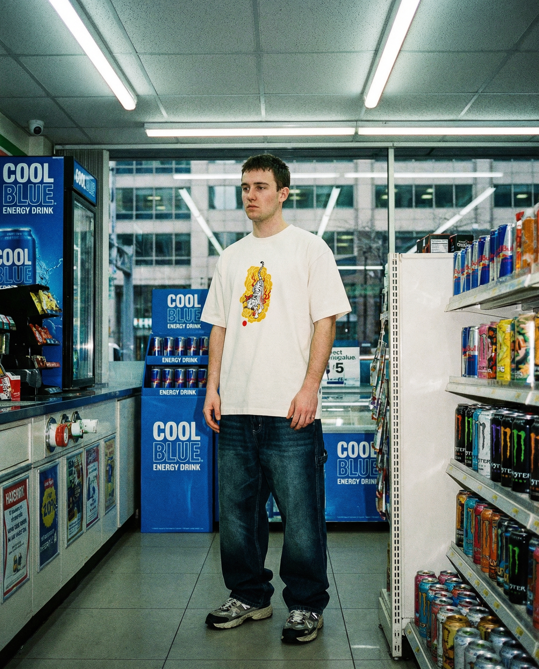 White Tiger - Oversized Tee