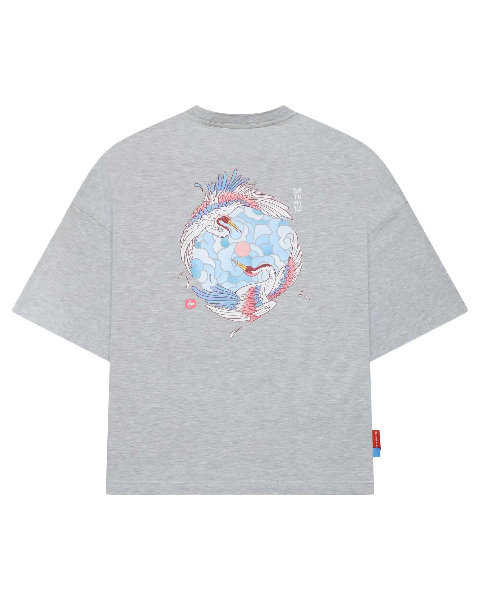 Crane - Cropped Oversized Tee Batohiro