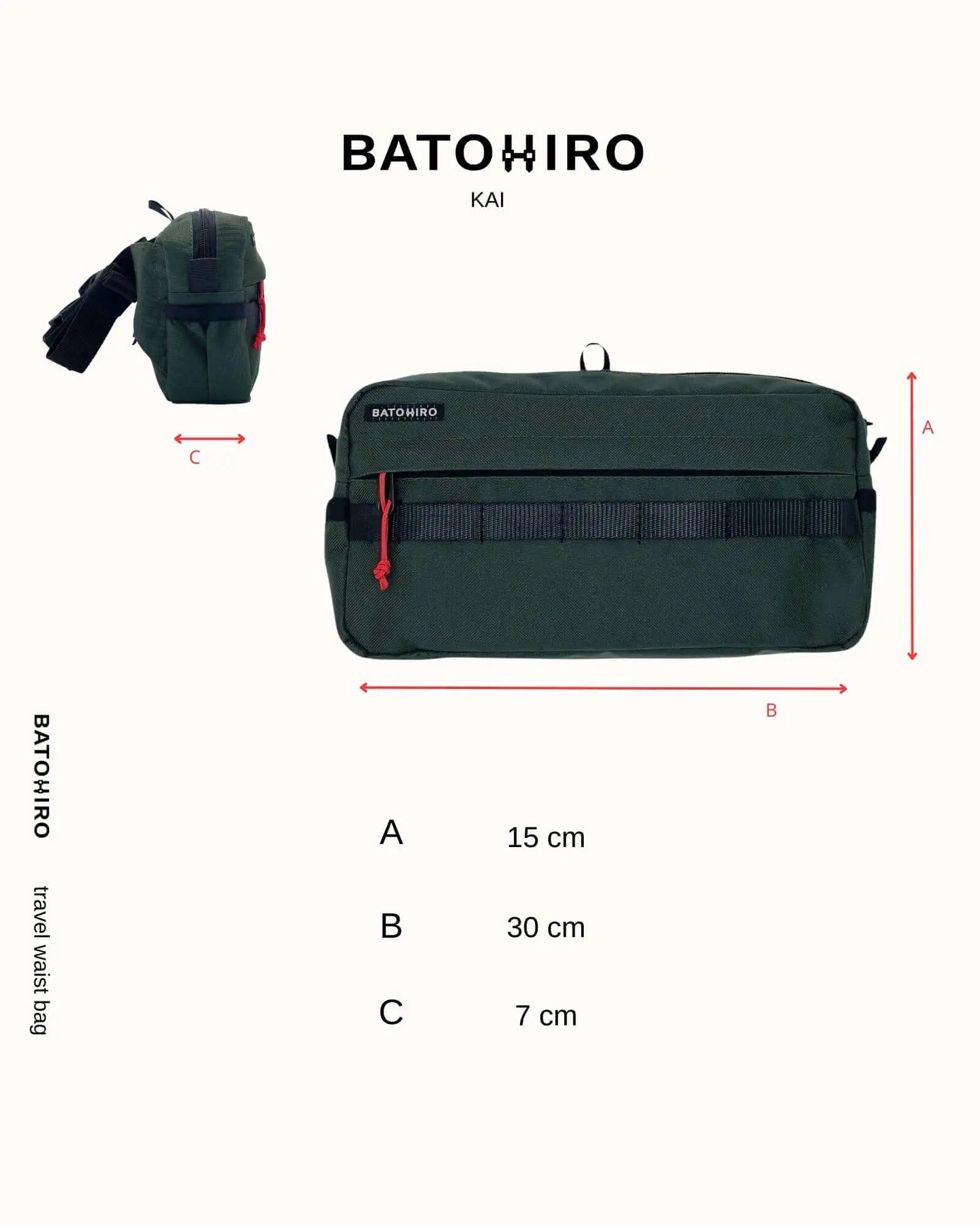 Kai - Blue Denim Batohiro
