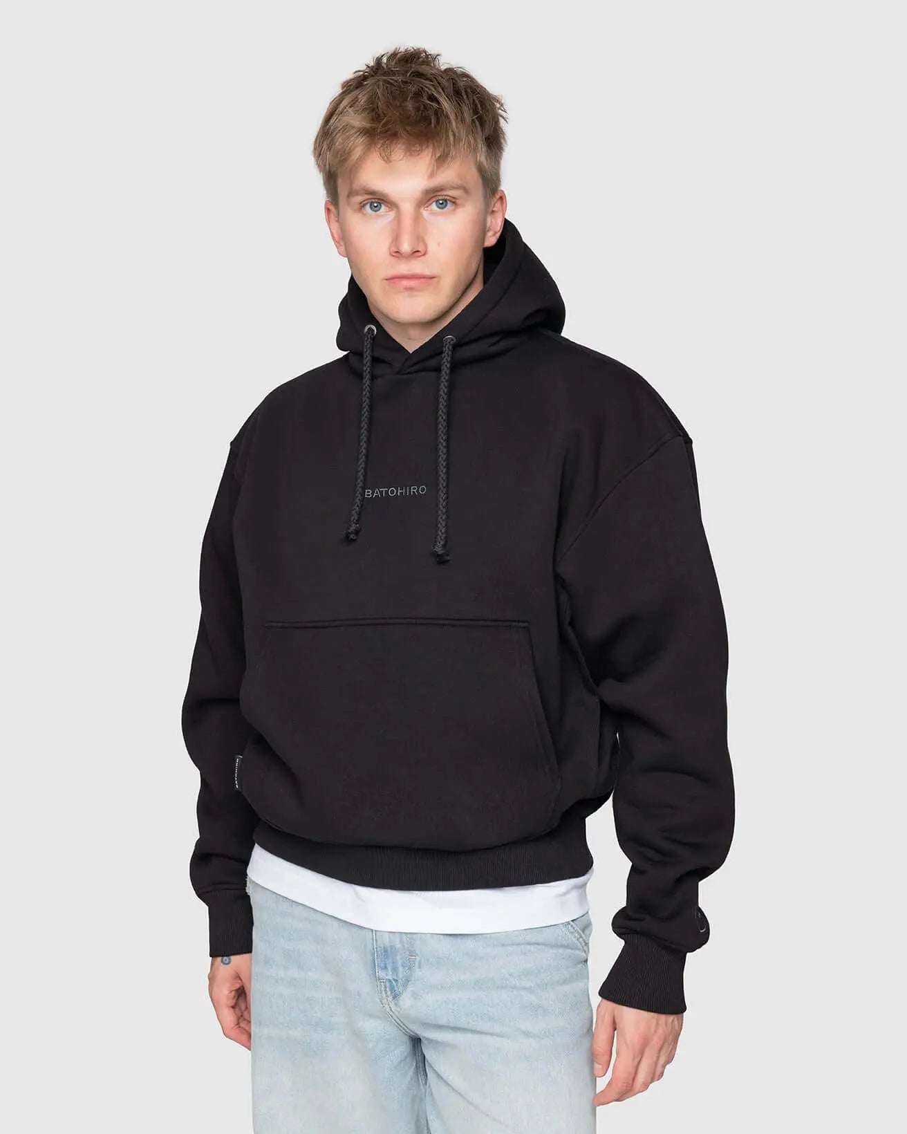 Mikina oversized - Midnight Black Batohiro