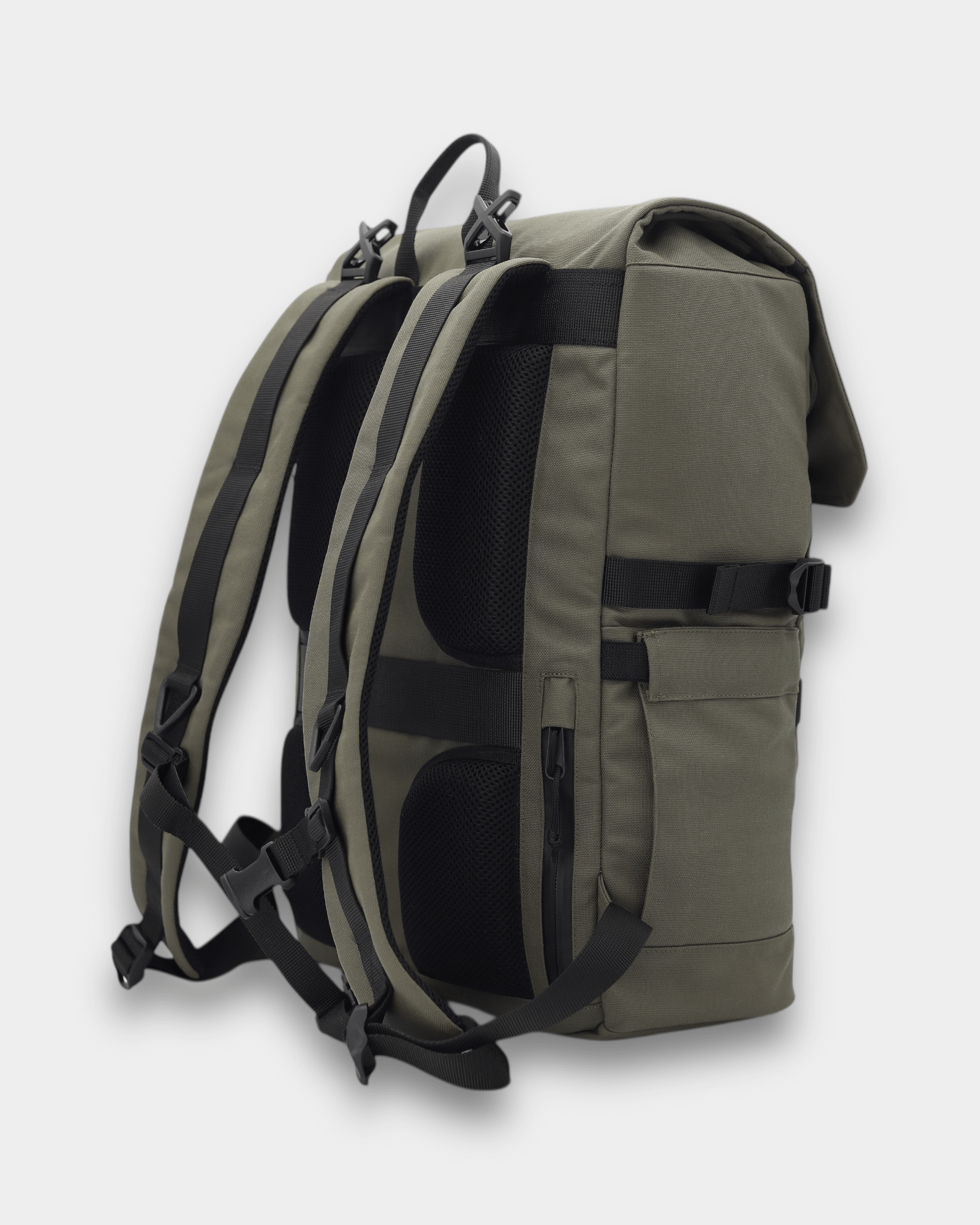Minato Premium 6.0 – Ranger Green side view, showcasing durable CORDURA® 1000D material and practical design.