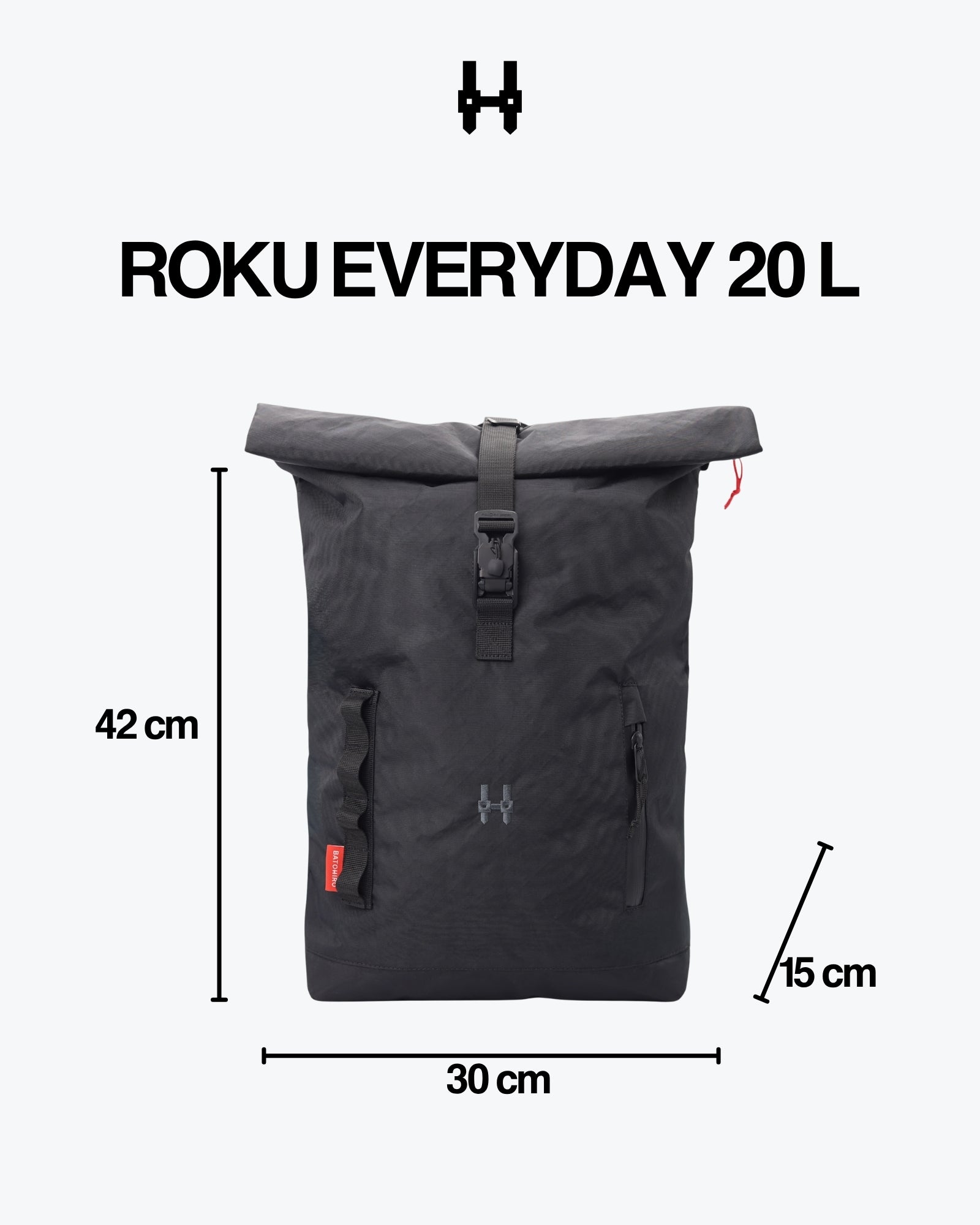 Roku Everyday 20L - Black Knight