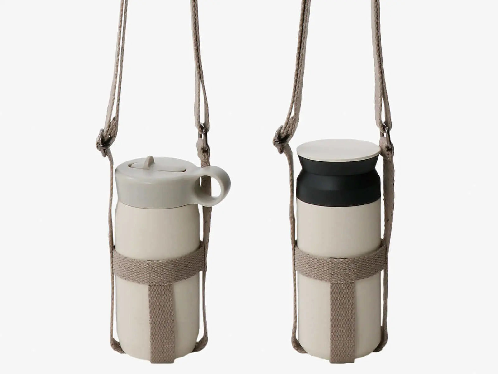 TUMBLER popruh 70mm beige Kinto